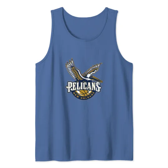 Discover New Orleans Pelicans Tank Tops