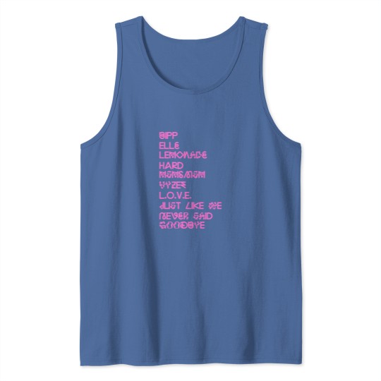 Discover SOPHIE “PRODUCT” Tracklist Pink Tank Tops