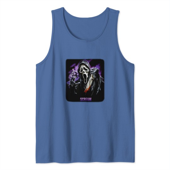 Discover Vintage Scream Tank Tops for Scary Movie Lovers