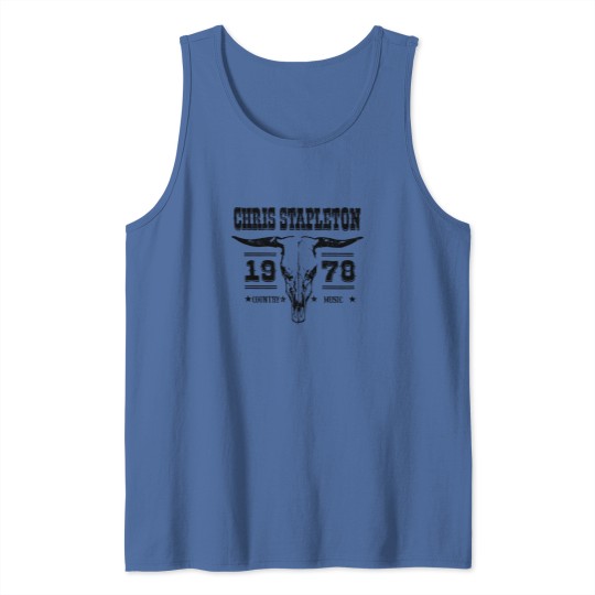 Discover Chris Stapleton ESTD 1978 Tank Tops, Chris Stapleton Bullhead