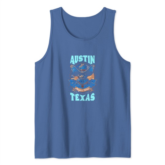 Discover Texas Pride Keep It Weird Austin Austin Bats Tank Tops