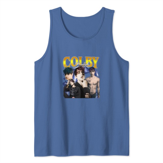 Discover Colby Brock Vintage Unisex Tank Tops, Vintage Colby Brock Tank Tops