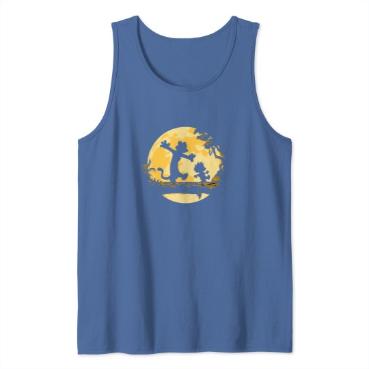 Discover Calvin And Hobbs Tank Top - Iconic Cartoon Tank