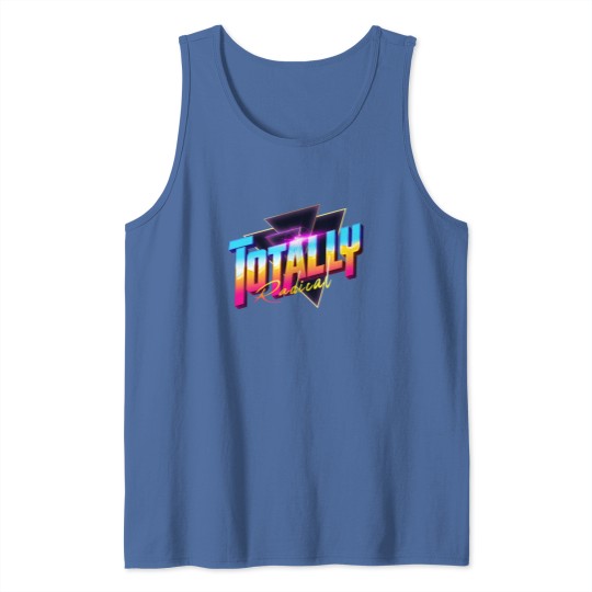 Discover Totally Radical 80s Synthwave Outrun Tank Tops