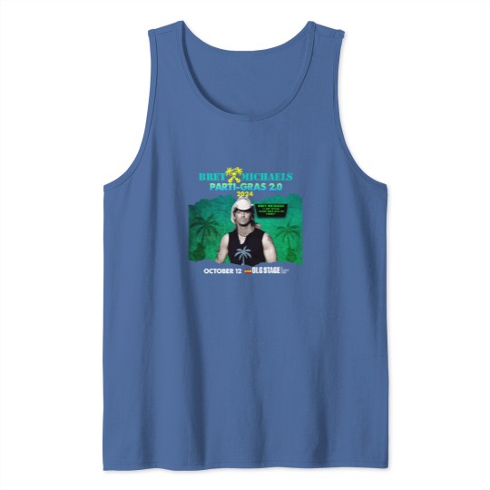 Discover New Popular!!! Bret Michaels Tour 2024 Gift For Fan Tank Tops