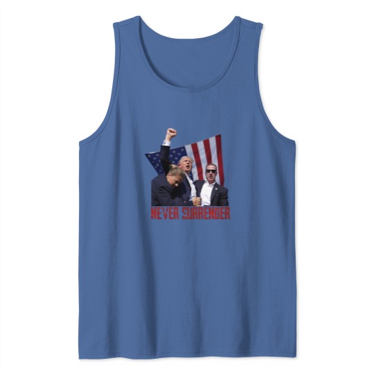 Discover Trump Shot Tank Tops - Pennsylvania Rally 2024