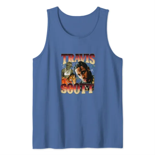 Discover Travis Tank Tops, 90's Vintage Rap Tank Tops RPLC26