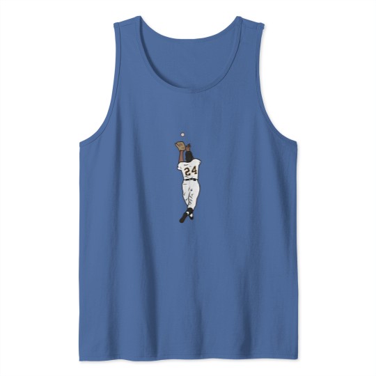 Discover Willie Mays “The Catch” Baseball Tank Tops