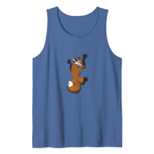 Discover Clinging Red Fox Tank Tops