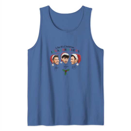 Discover Like It's Christmas Jonas Brothers Tank Tops Unisex Tank Tops For Men Women S-5XL
