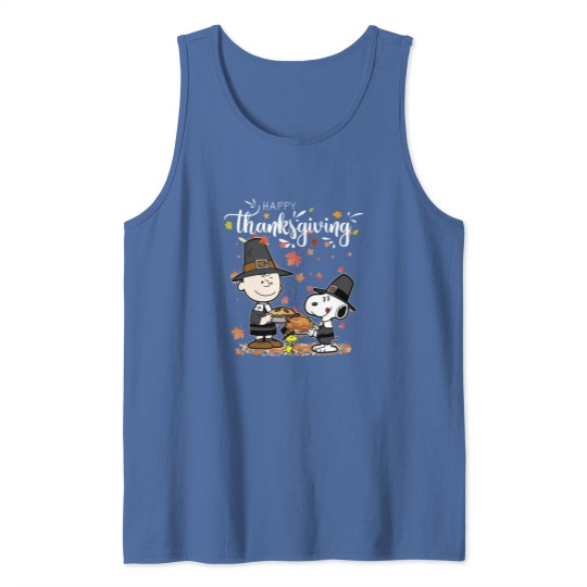 Discover Snoopy Thanksgiving Tank Tops