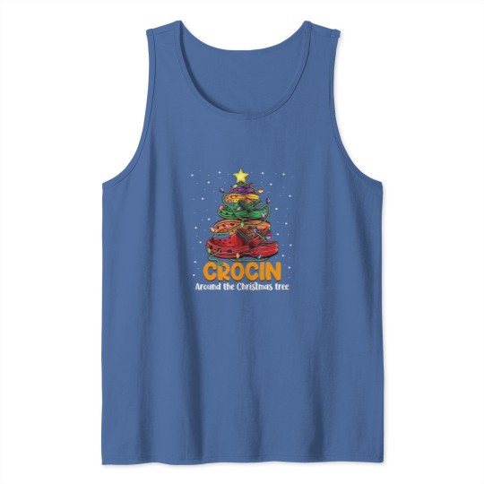 Discover Crocin around the christmas tree Classic Tank Tops