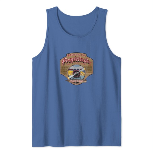 Discover PropWash Brewing Co. Radial Red DHC2 Beaver Floatplane Tank Tops