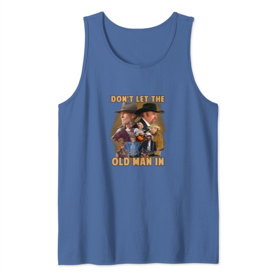 Discover Toby Keith Don't Let The Old Man In Signatures Tank Tops Gift For Fans