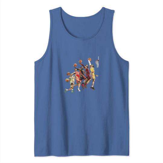 Discover The Evolution of lebron James, LeBron James'   Evolu Tank Tops
