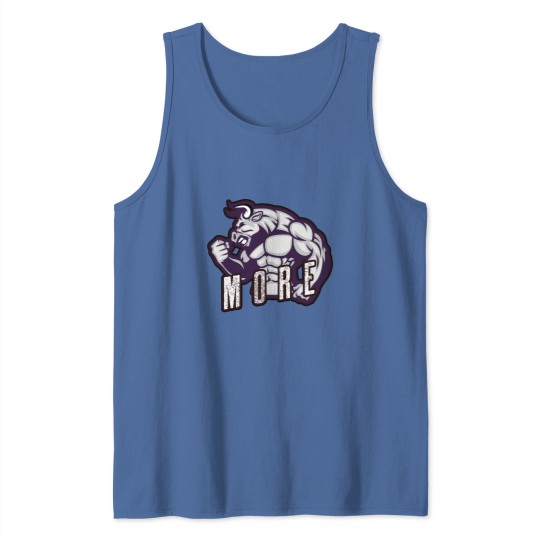 Discover BULL  INTENSITY AND DETERMINATION  BODYBUILDING WORKOUT Tank Tops