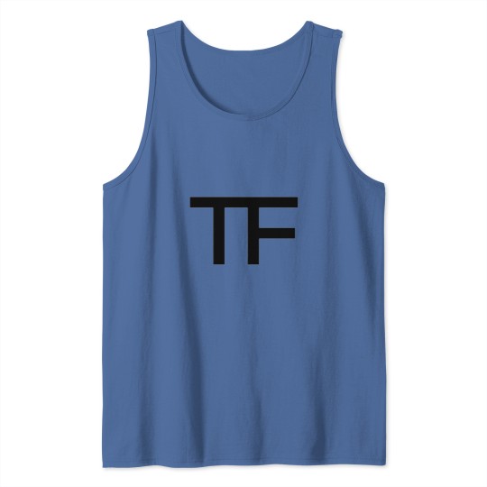 Discover TF black logo 2 Tank Tops