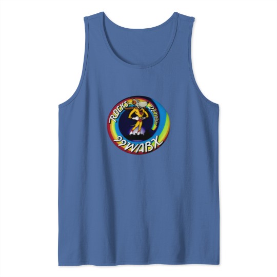 Discover RARE Vintage 1970s WABX Radio Station Detroit Rocks Tank Tops