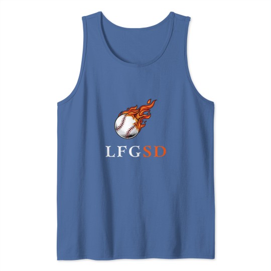Discover 22 LFGSD Baseball for Men and Women Tank Tops