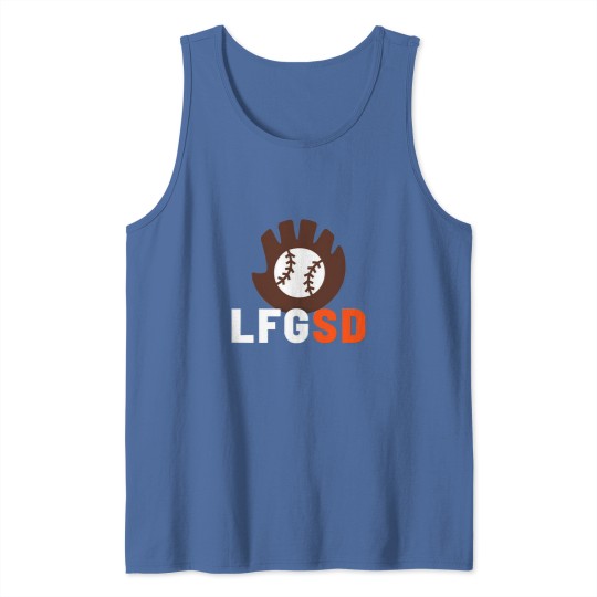 Discover LFGSD Baseball for Men and Women Tank Tops
