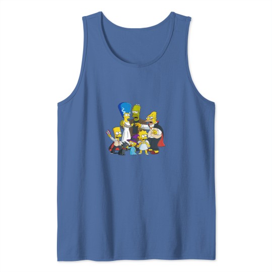 Discover Family Treehouse of Horror Halloween Tank Tops