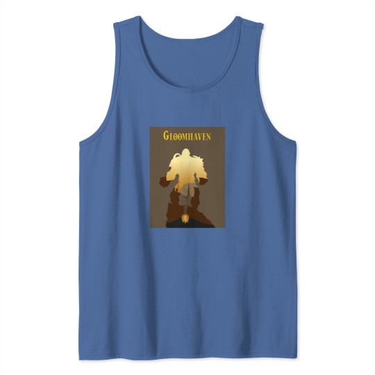 Discover Gloomhaven Cragheart  Minimalist Silhouette  Style  Board Game Art Tank Tops