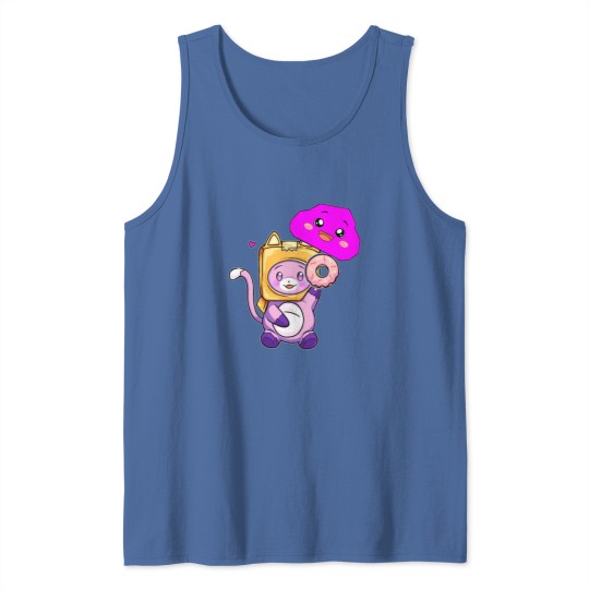 Discover Happy Rocky plushie lankybox Tank Tops