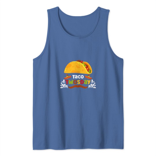Discover Taco 2nd Tuesday Merch For Teachers Taco Twosday February 2nd 2022  Commemorative Twosday Tank Tops
