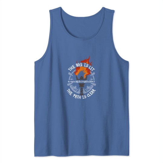 Discover The Way Is Lit Tank Tops