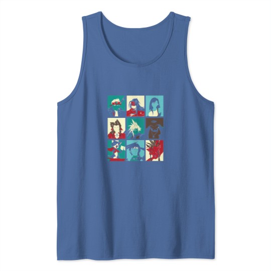 Discover Final Pop Final Fantasy 7 Tank Tops