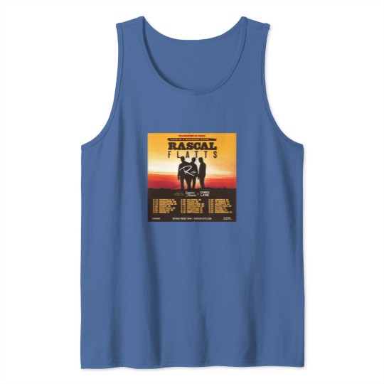 Discover Rascal Flatts Anniversary Life is a Highway Tank Tops