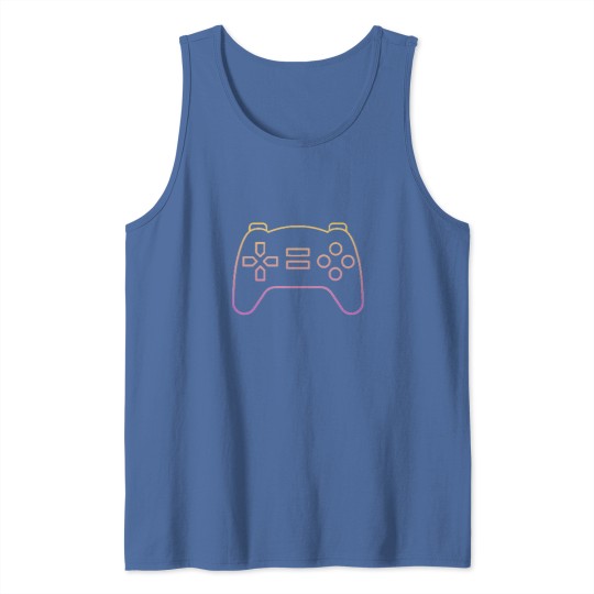 Discover Gamers Game Controller Tank Tops