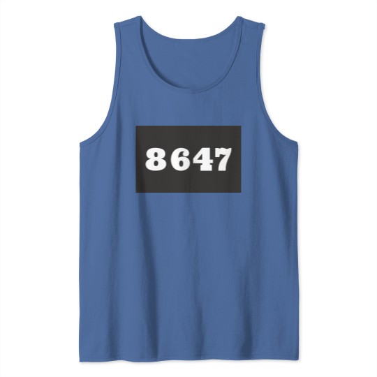 Discover 8647 Anti Trump Car Magnet, Remove 47, Impeach Trump, Political Protest Tank Tops
