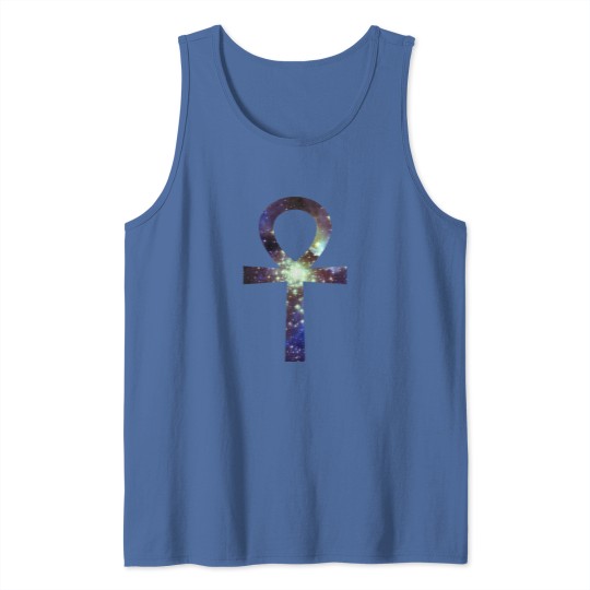 Discover Kid Cudi Galaxy  Star Forming Region NGC-3603 [Blue]  Ankh Sticker Tank Tops