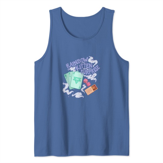 Discover Rainbow Kitten Surprise Tank Tops
