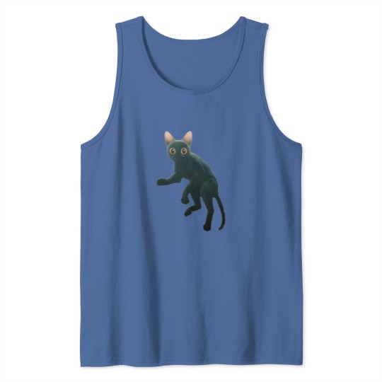 Discover Animated Cat Movie Flow Tank Tops