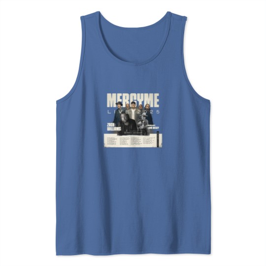 Discover MercyMe Live 2025 Tour Date Tank Tops