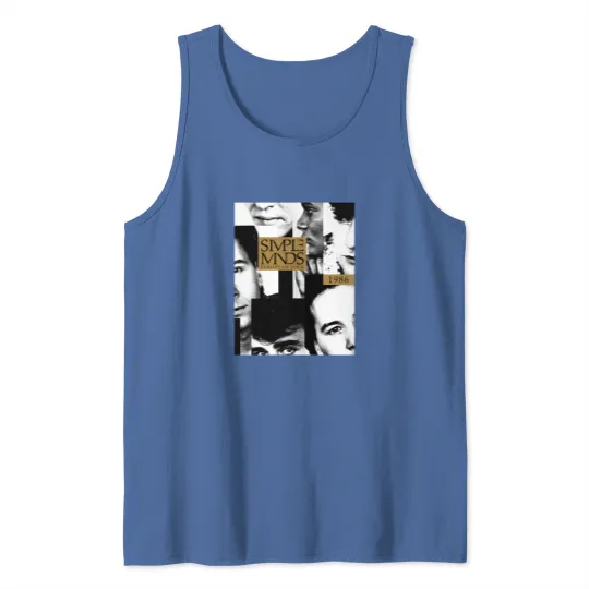 Discover Simple Minds - Once Upon A Time European Tour 1986 Tank Tops