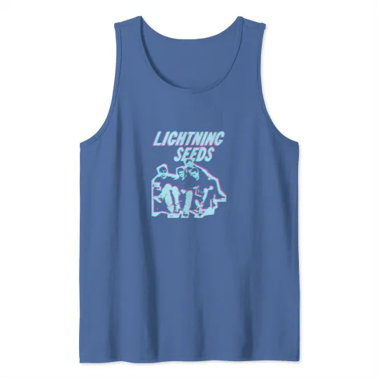 Discover Lightning Seeds Distressed Vintage Style 90s Classic Tank Tops