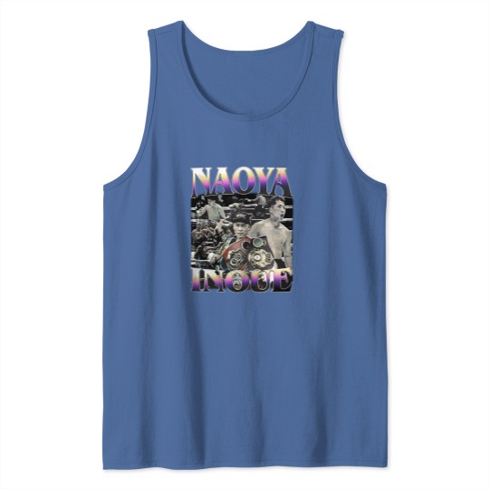 Discover Naoya Inoue, Boxing Tank Tops, Classic 90s Graphic Tank Tops, Unisex, Naoya Inoue Vintage Bootleg