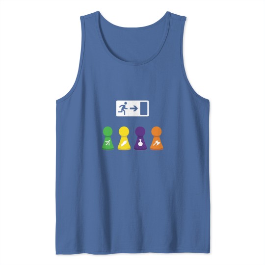Discover Shopping Center Exit Tank Tops