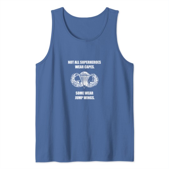 Discover Airborne Jump Wings Tank Tops