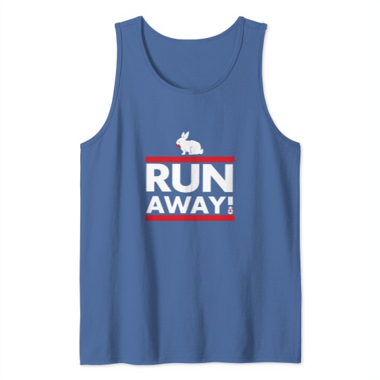Discover Run Away! Tank Tops, Monty Python, Spamalot Tank Tops