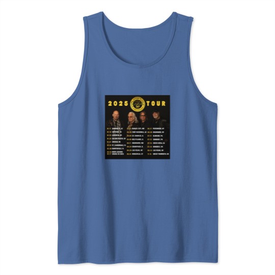Discover Foghat Band Tour 2025 Tank Tops