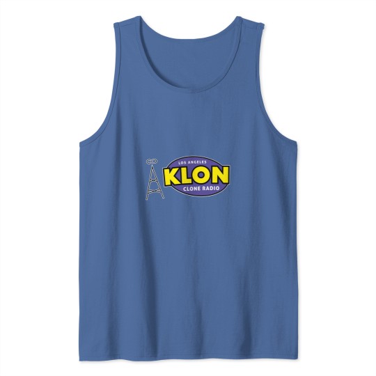 Discover KLON Los Angeles Clone Radio station logo 1 Tank Tops