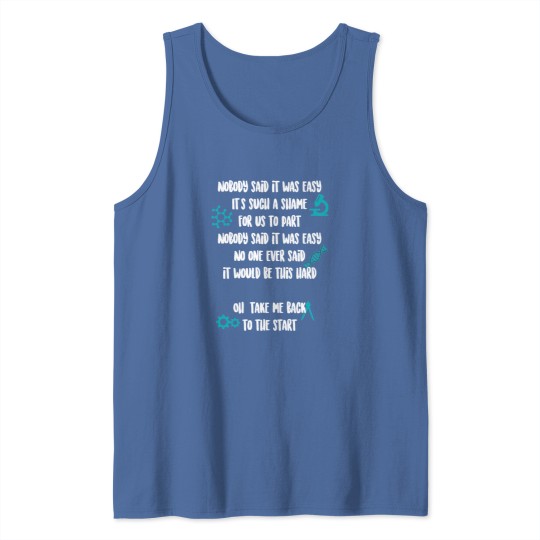 Discover Coldplay Scientist Tank Tops