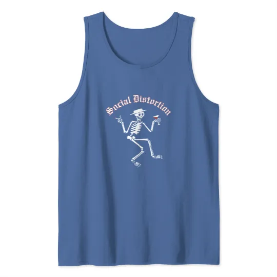 Discover Social Distortion Skull Art Tank Tops