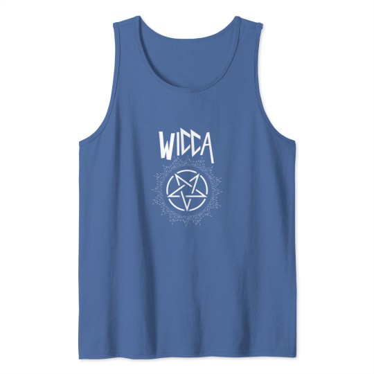Discover Wicca Inverted Pentag Tank Tops