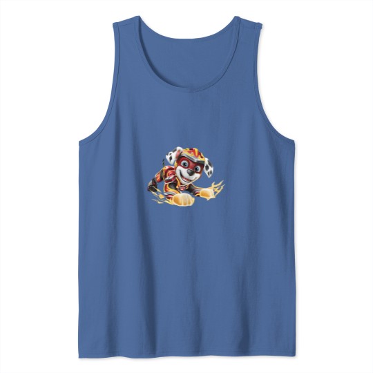 Discover Paw Patrol Mighty Marshall Character Fire Tank Tops
