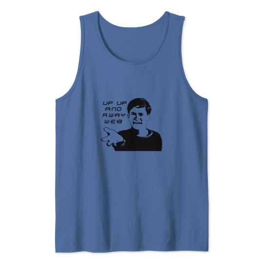 Discover UpUp And Away Web  T Maguire Tank Tops